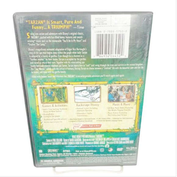 Disney Tarzan (DVD, 2005) Animation - Picture 2 of 4